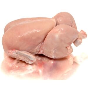 whole chicken skin off